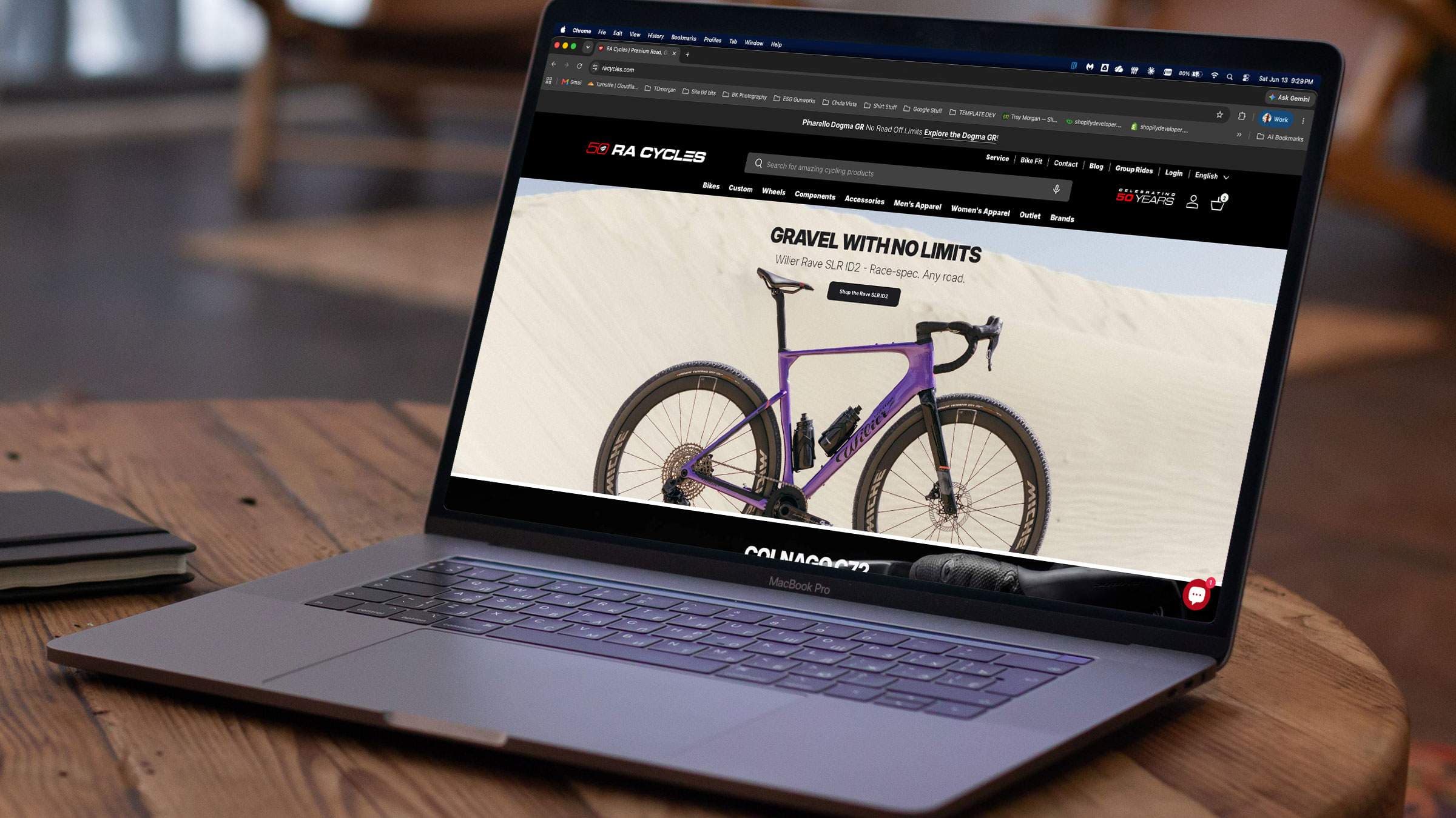 Multi-location premium retailer Shopify storefront